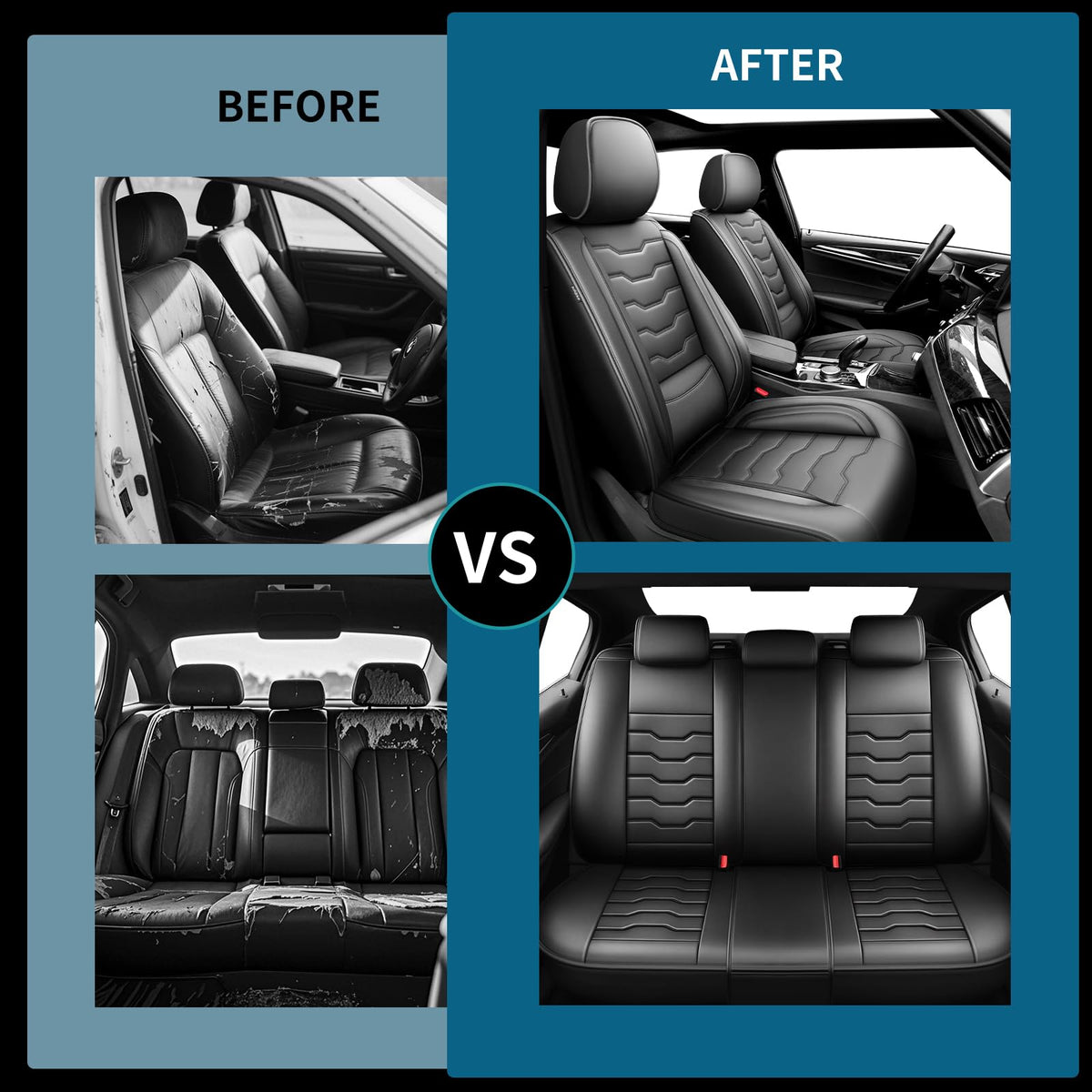 Black Car Seat Covers J105890