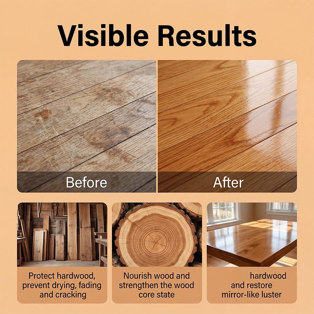 High-Gloss Wood Floor Polish E399381