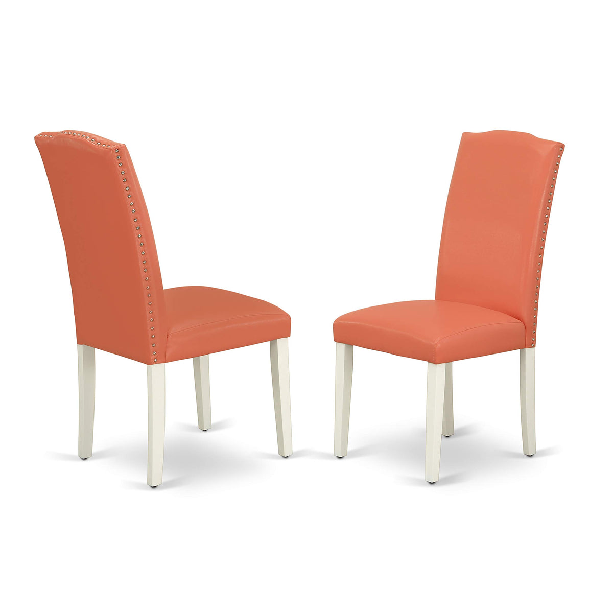 3 Piece Dining Table Set with 2 Faux Leather Chairs W193