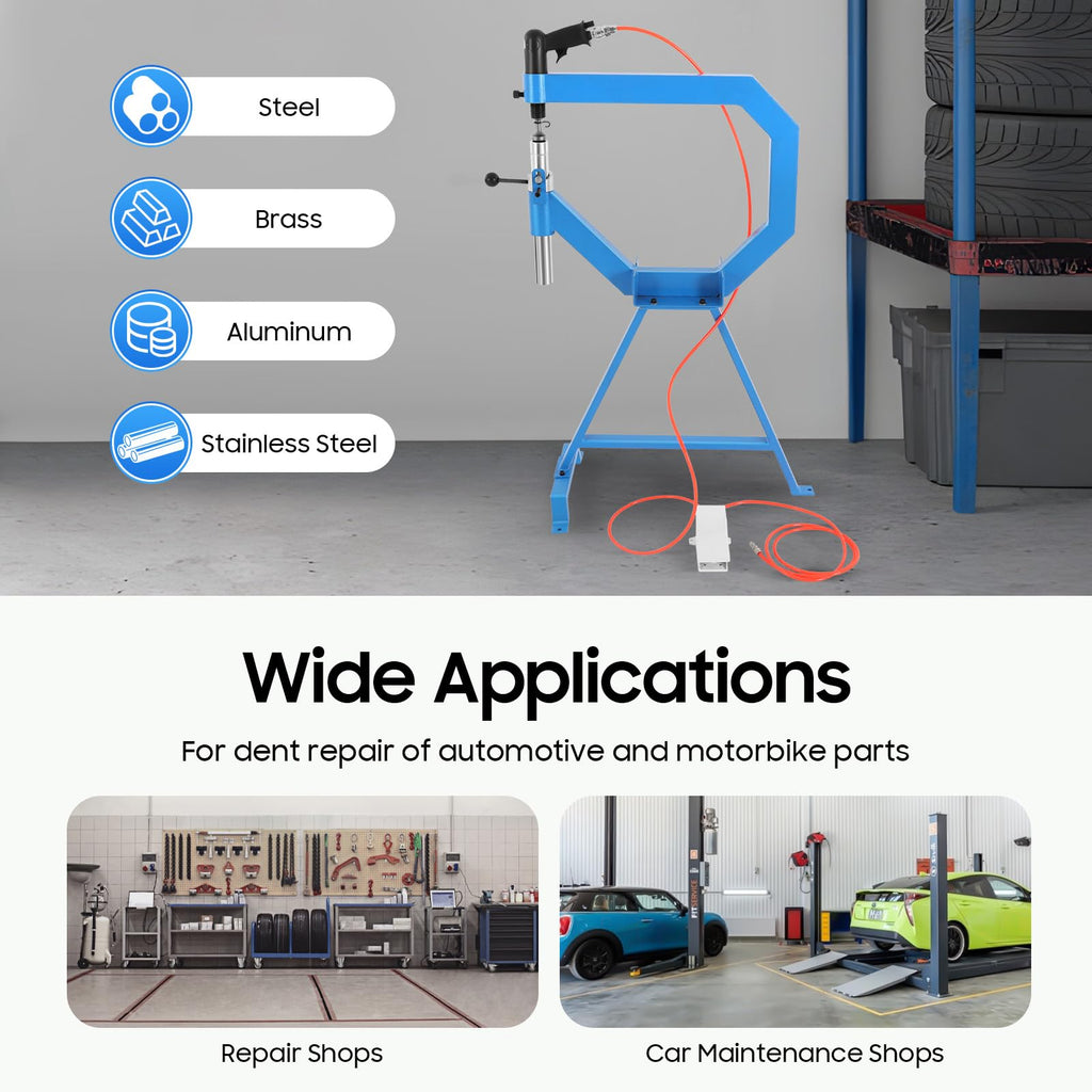 Pneumatic Planishing Hammer with Stand & Pedal G256