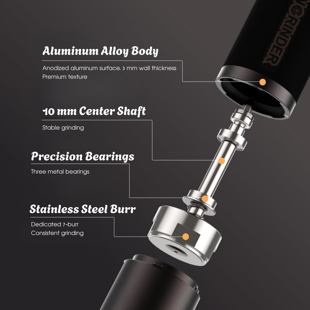 Manual Stainless Burr Coffee Grinder D181