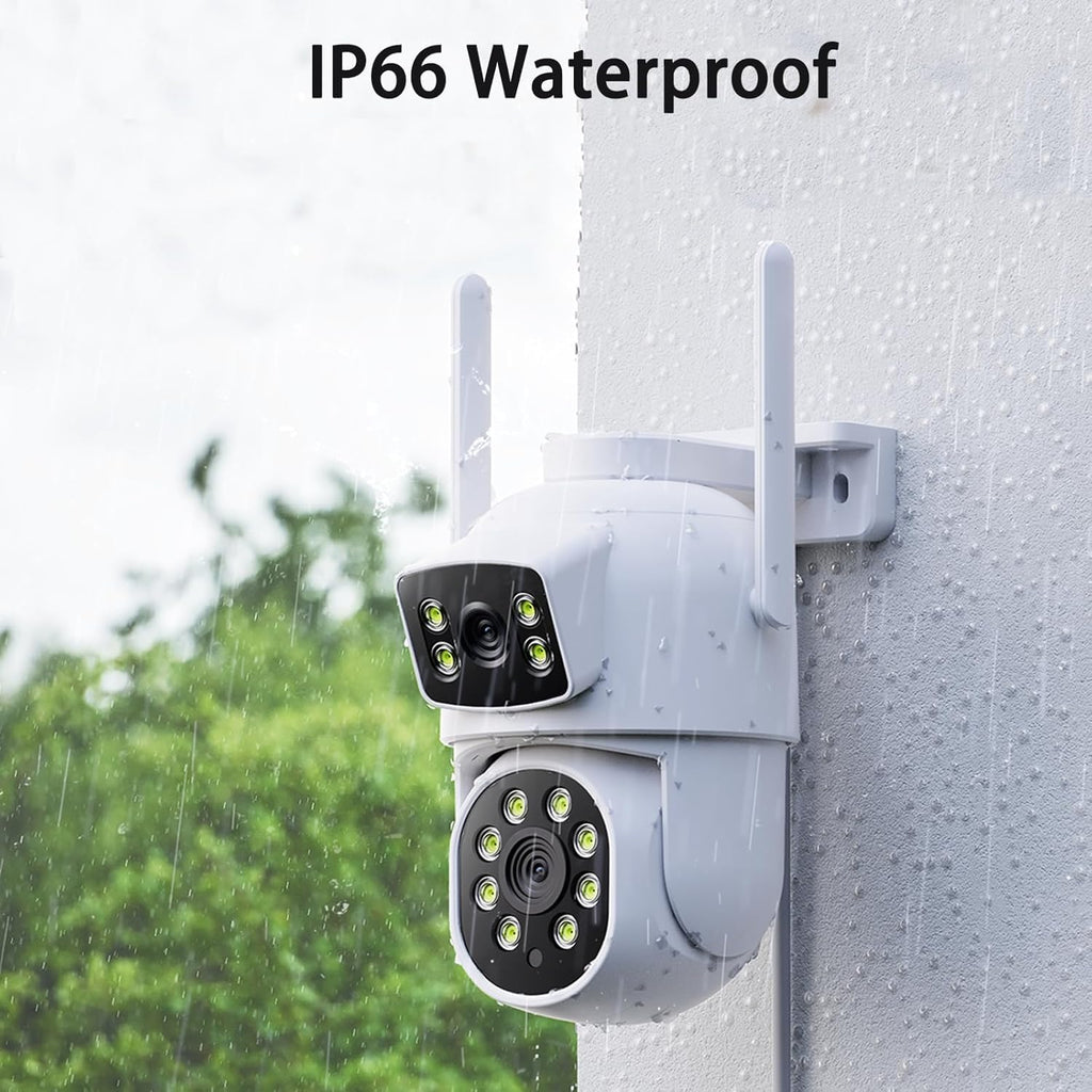 Wireless Outdoor 4 Cam Home Security Cameras System G2945