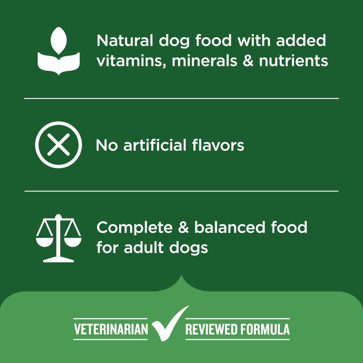 Dry Dog Food, Real Chicken & Veggies, 40 lb. Bag A1442