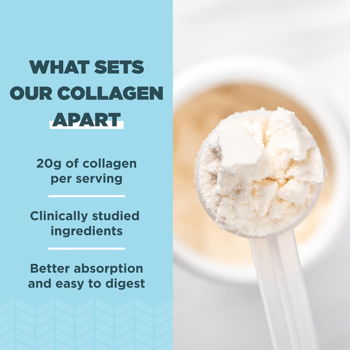 Hydrolyzed Collagen Peptides Powder, Unflavored N5971