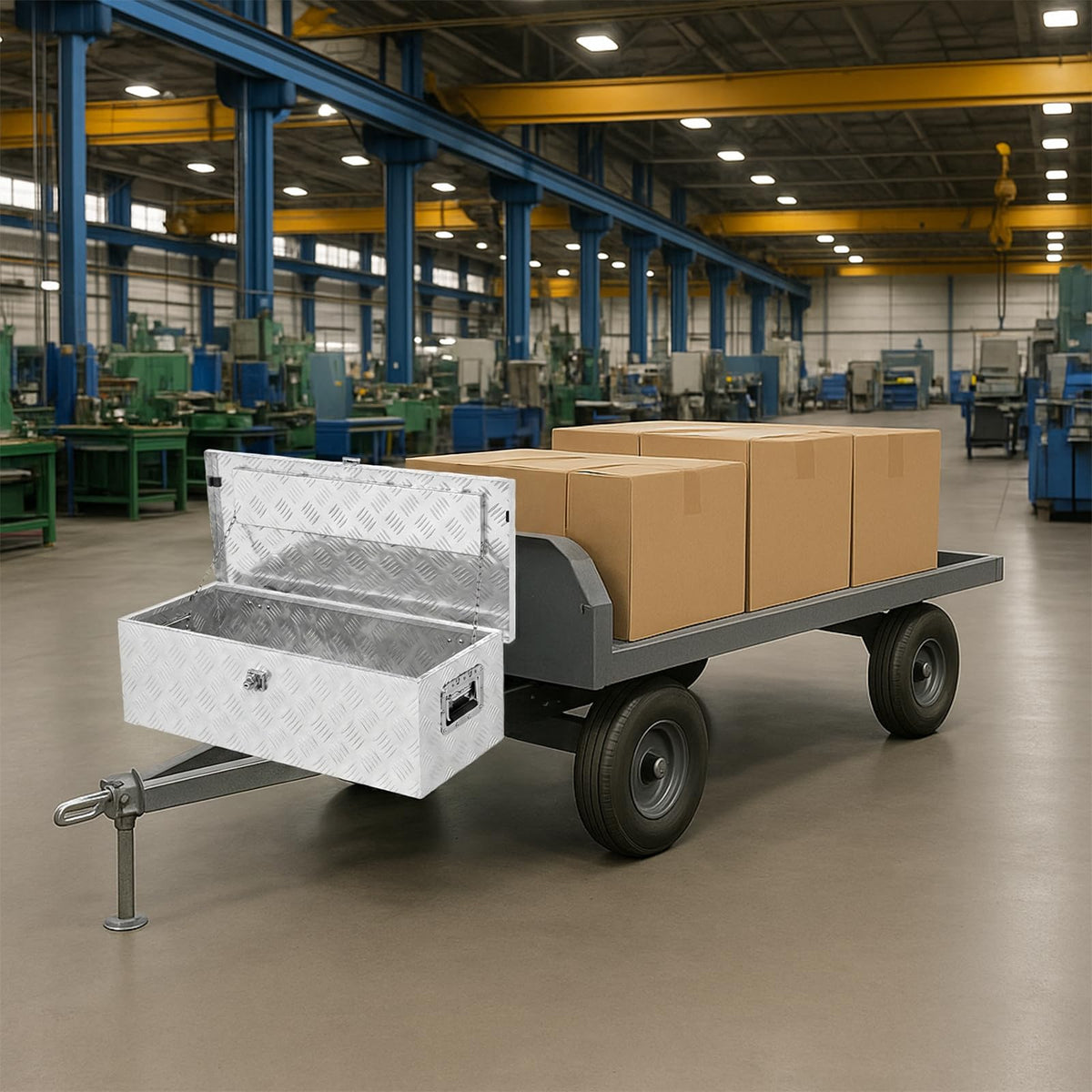 30 x 14 x 10 inch Aluminum Truck Tool Box N582546