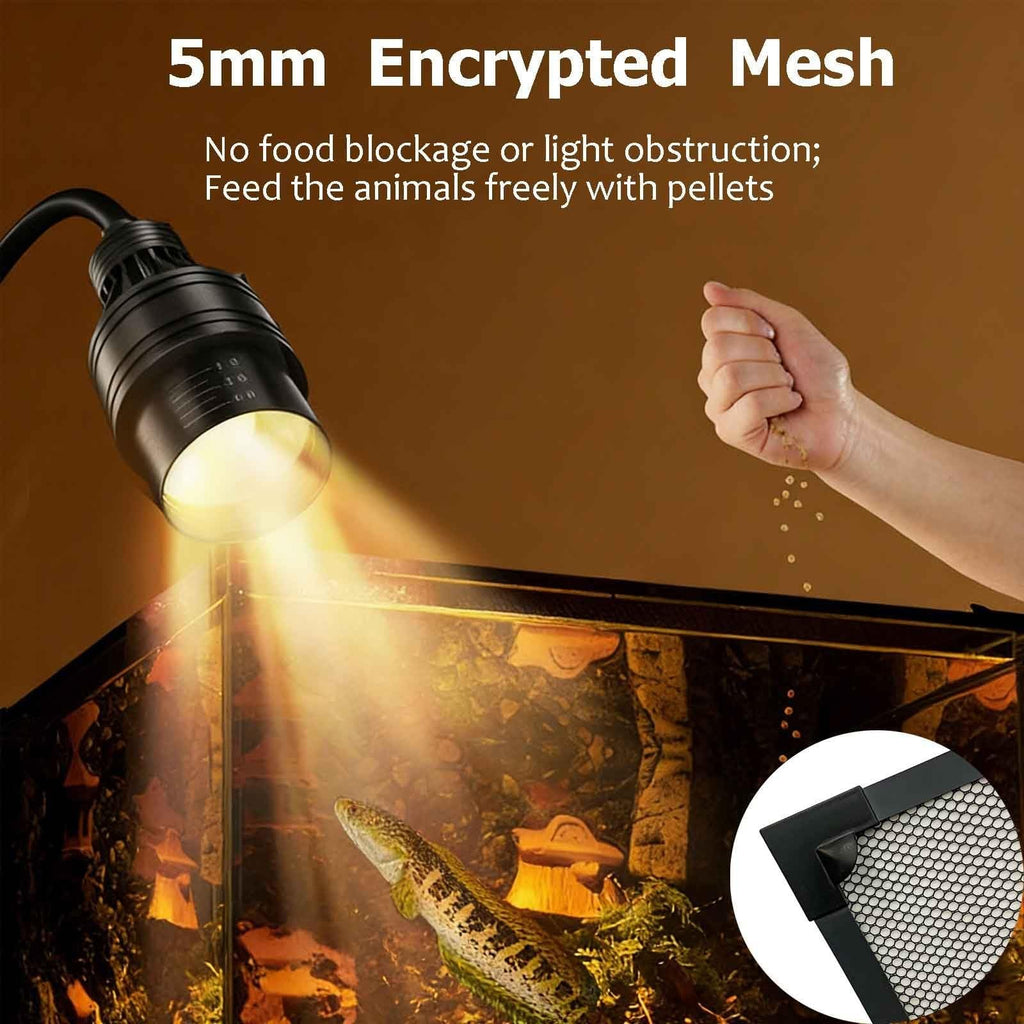 Aquarium Lid, Anti Jumping Fish Tank Lid, Magnetic Mesh Screen Netting A27851