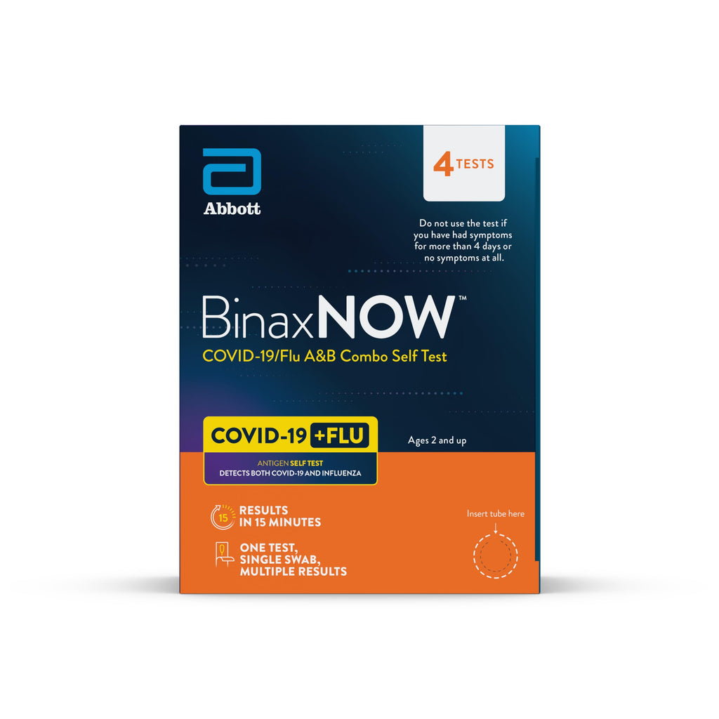 COVID-19/Flu A&B Combo Self Test, 4 Tests R21193