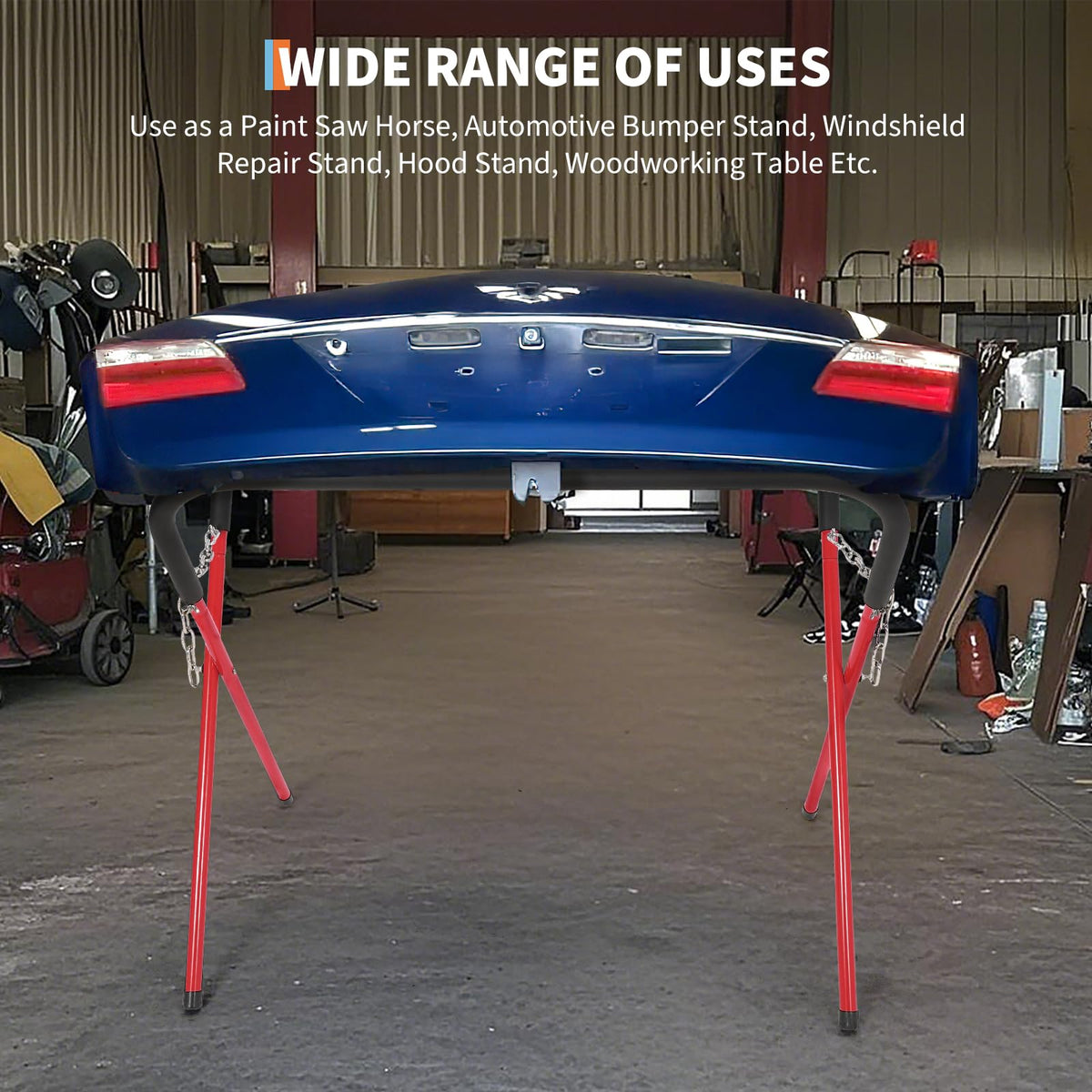 Heavy Duty Folding Work Stand, 500LB Capacity Portable Work Table X750