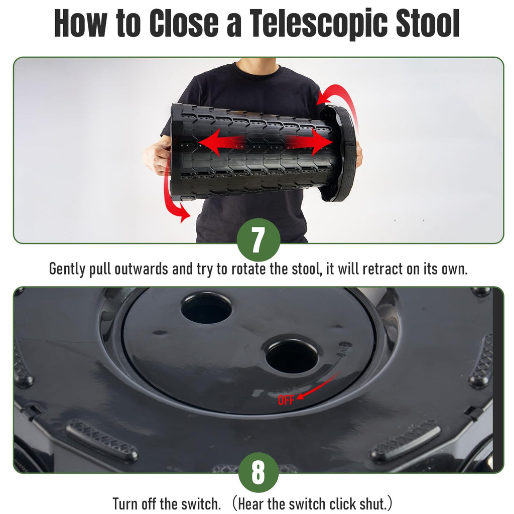 Collapsible Stool 2 Pack B89433