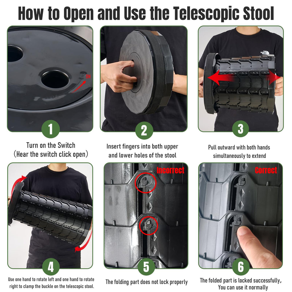 Collapsible Stool 2 Pack B89433