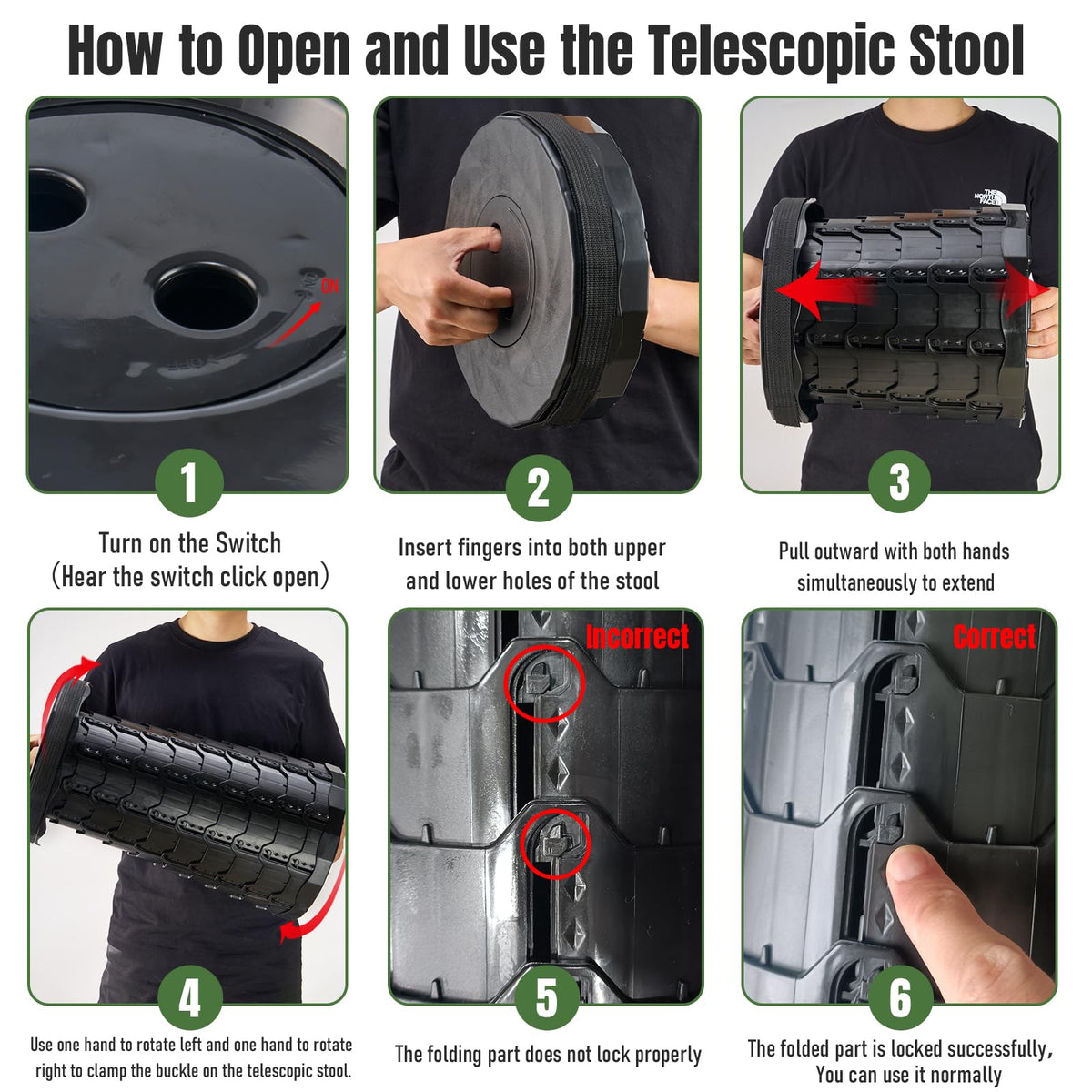 Collapsible Stool 2 Pack B89433