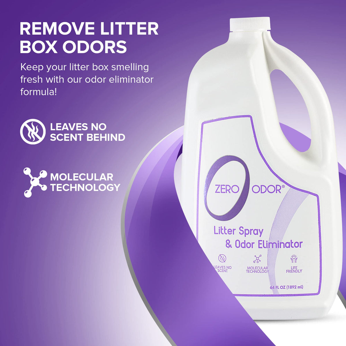 Cat Litter Deodorizer Refill 64 oz D121