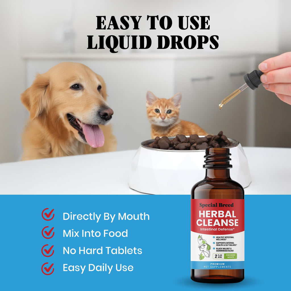 2 oz Herbal Cleanse for Dogs & Cats Q526340