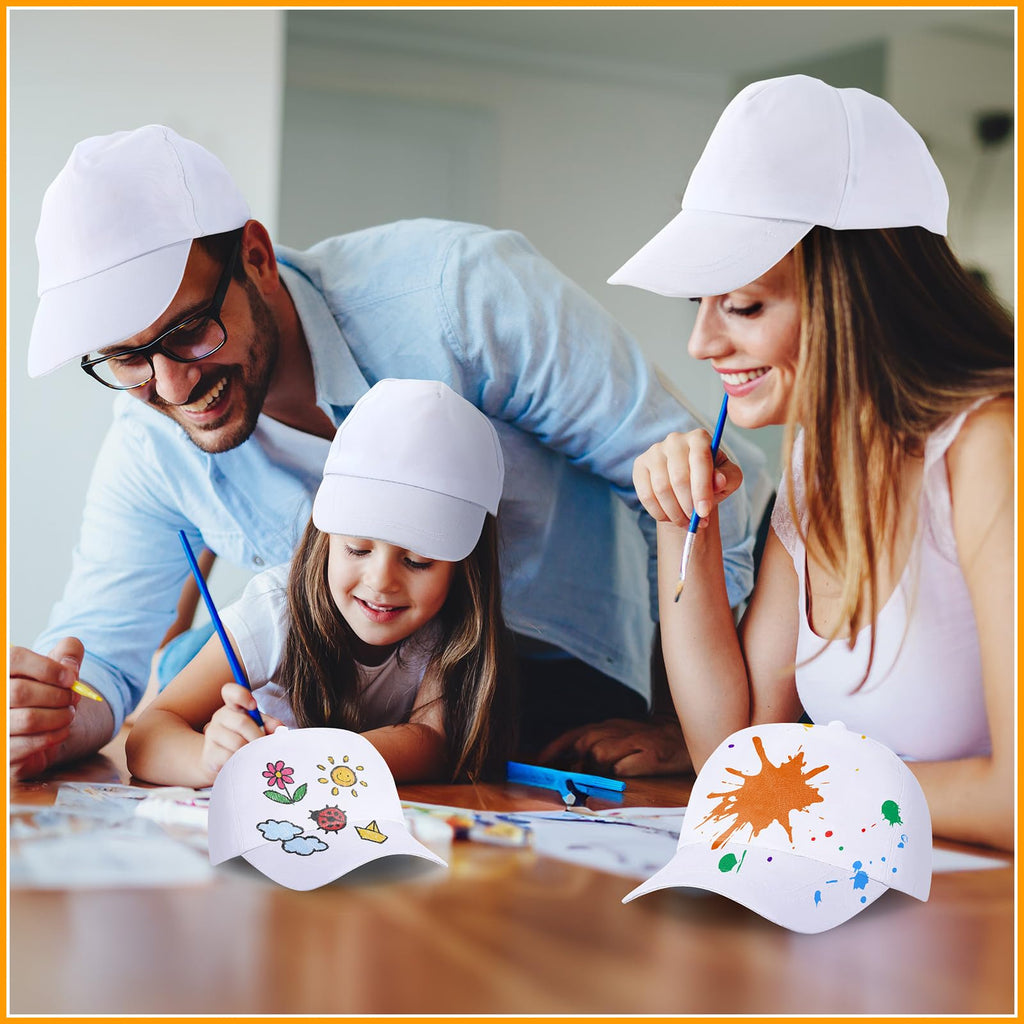 White Adjustable Baseball Hat G995