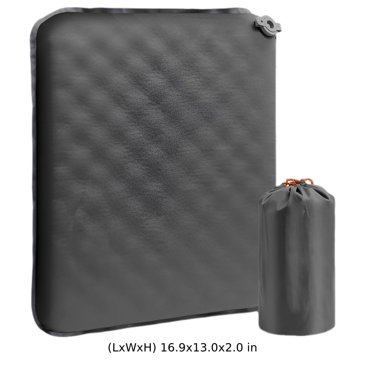 2 Pcs Inflatable Seat Cushion, 16.9 X 13 in, Lightweight Nylon TPU N613