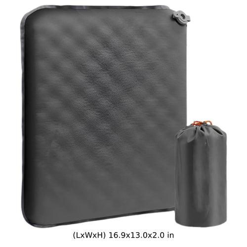 2 Pcs Inflatable Seat Cushion, 16.9 X 13 in, Lightweight Nylon TPU N613