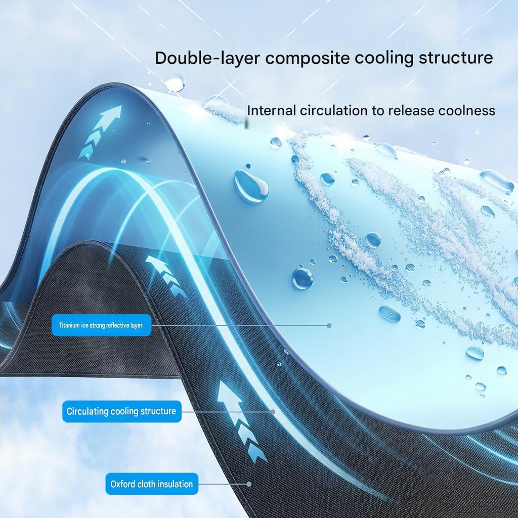 Front Window Sunshade Reflective Foldable K29539