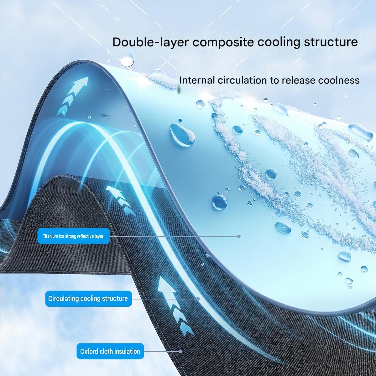 Front Window Sunshade Reflective Foldable K29539