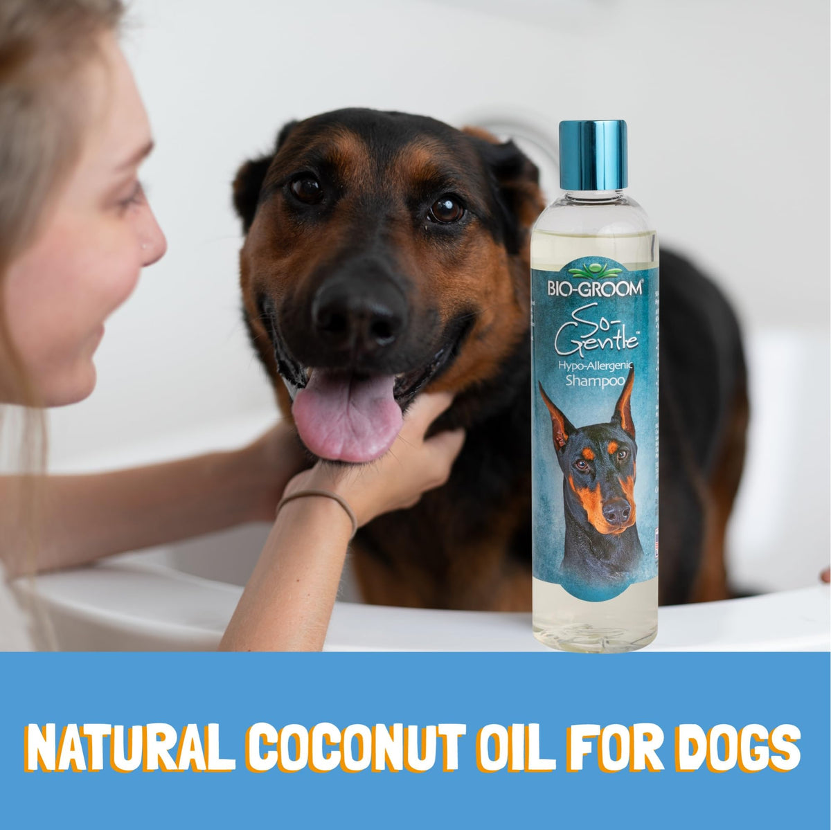 Hypoallergenic Tearless Dog Shampoo 1 Gallon E793902