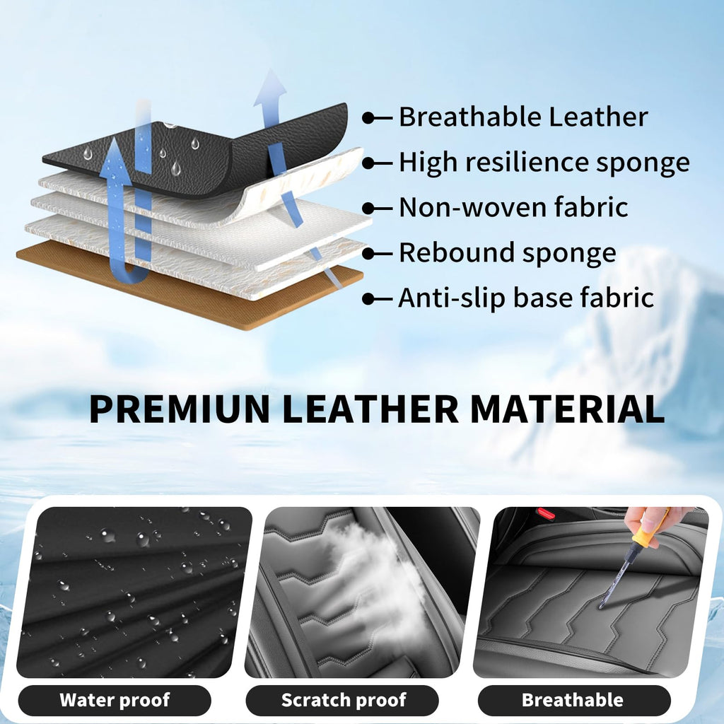 Black Car Seat Covers J105890