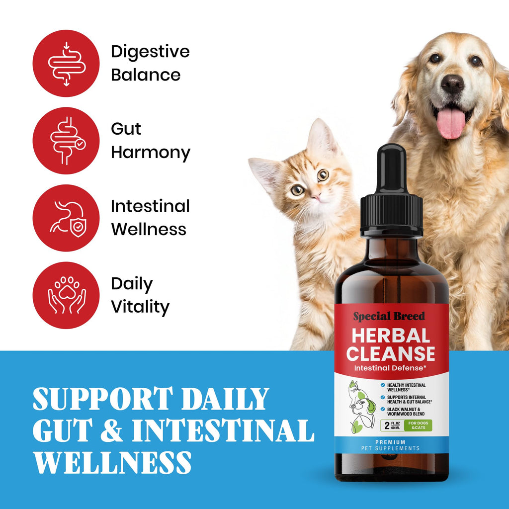 2 oz Herbal Cleanse for Dogs & Cats Q526340