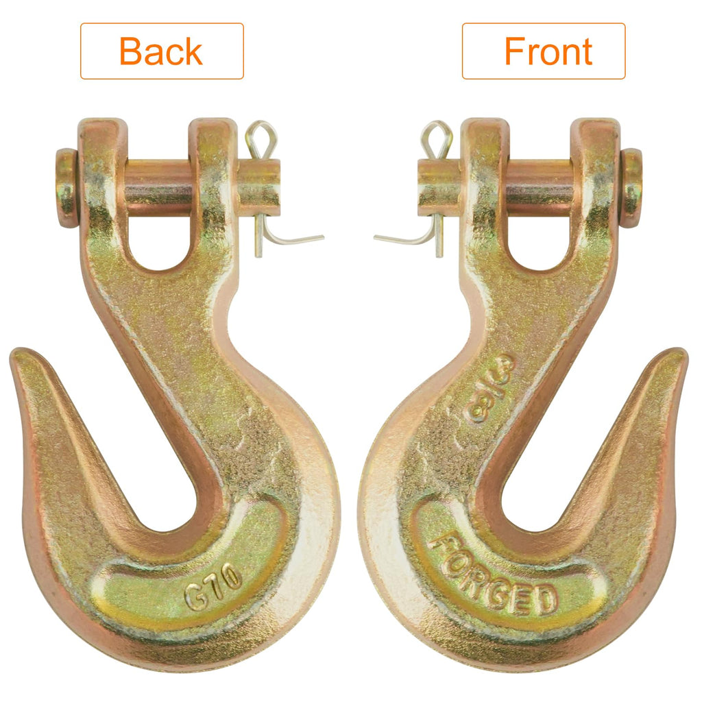 3/8" Grade 70 Clevis Slip Hook 6,600 LBS 10 Pack B595945