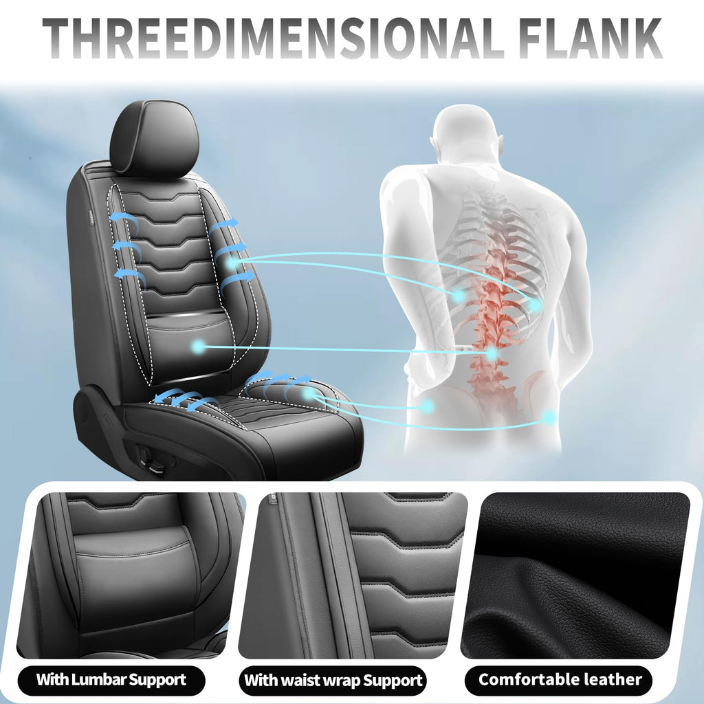Black Car Seat Covers J105890