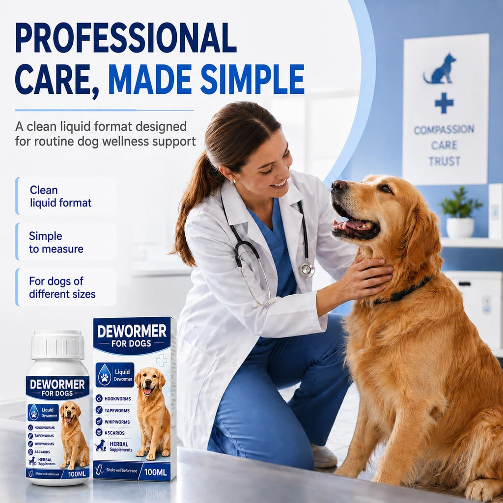 Dog and Puppy Dewormer Liquid B331