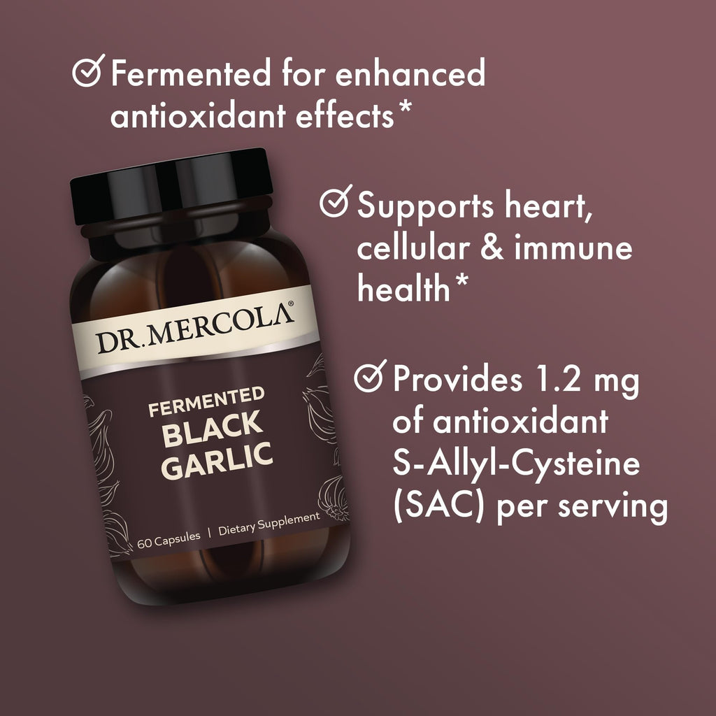 Fermented Black Garlic 60 Capsules G6045