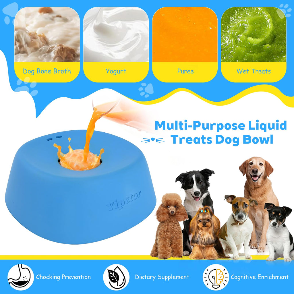 Dog Lick Bowl Slow Feeder Puzzle Toys A442