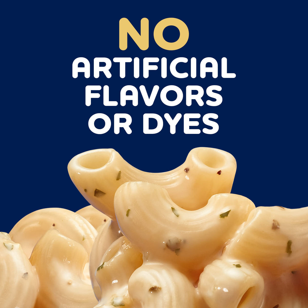 White Cheddar and Garlic and Herbs Mac and Cheese 11.9 oz Pack of 4 A198
