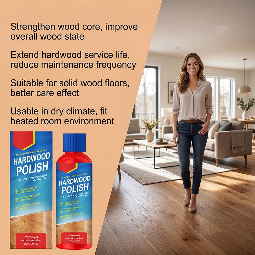 High-Gloss Wood Floor Polish E399381