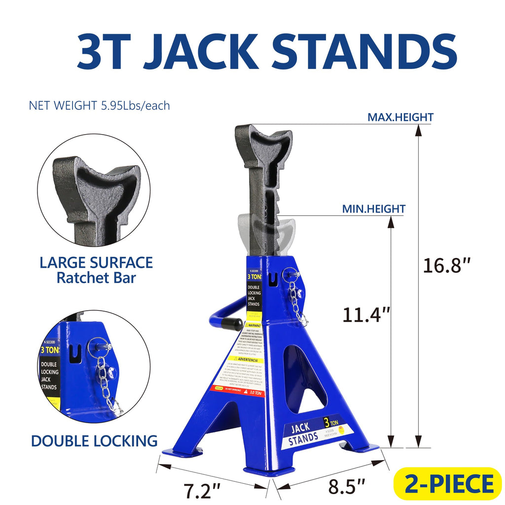 2 Ton Low Profile Steel Racing Floor Jack L636
