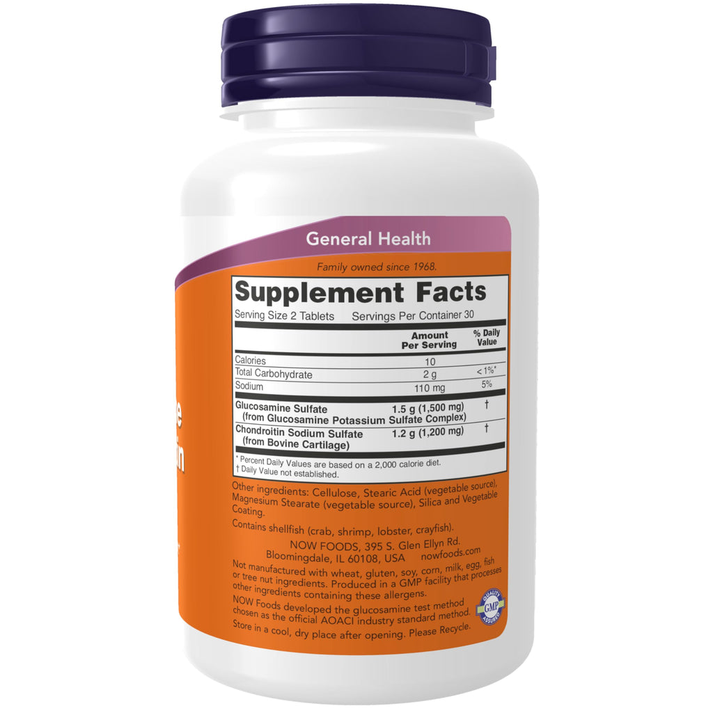 Glucosamine & Chondroitin 60 Tabs L911