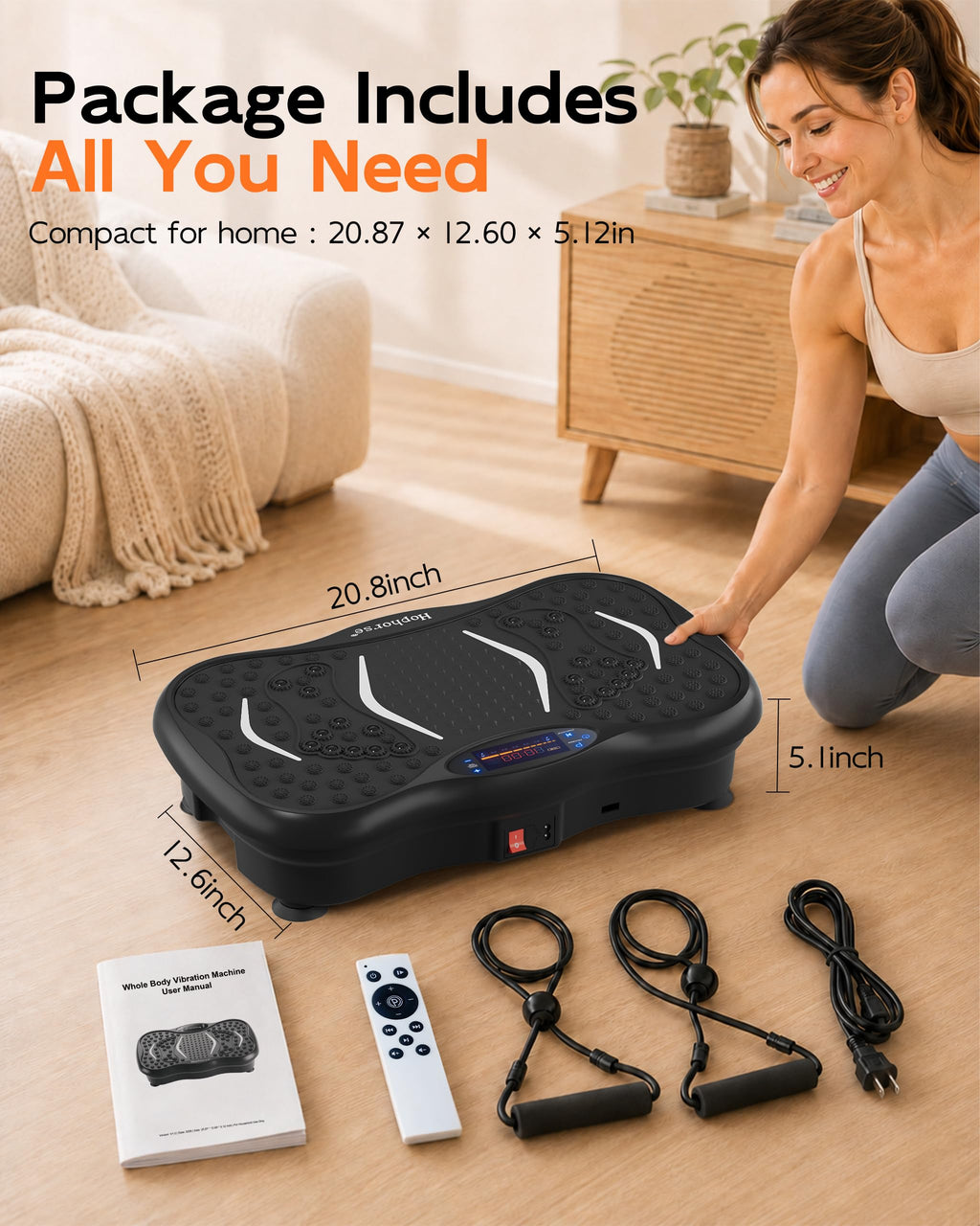 Vibration Plate Exercise Machine Y348