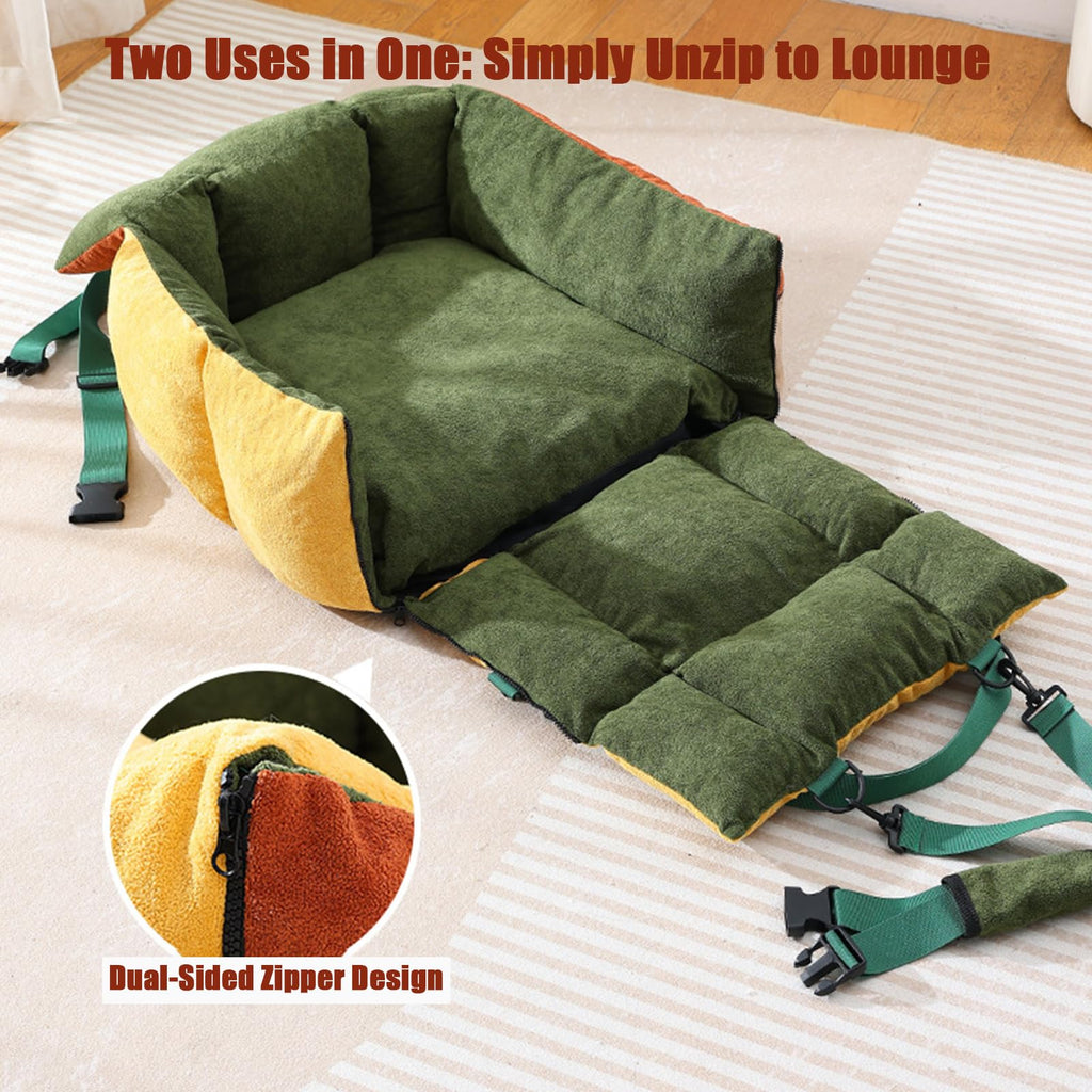 2-in-1 Dog Car Seat D3777