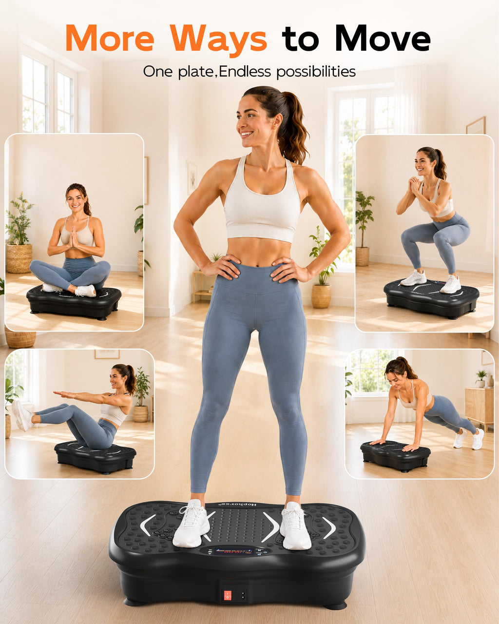 Vibration Plate Exercise Machine Y348