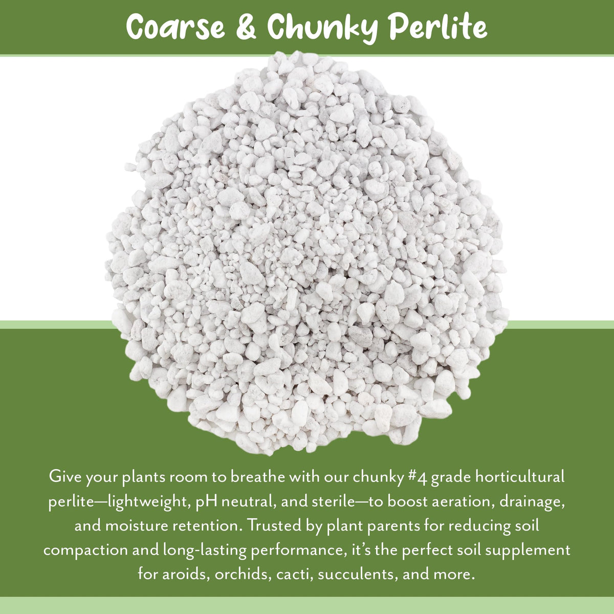Coarse Perlite for Plants 30 Quarts N410