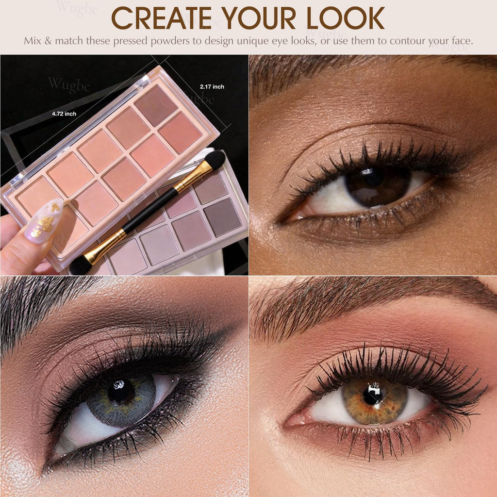 10 Colors Matte Neutral Eyeshadow Palette I6285