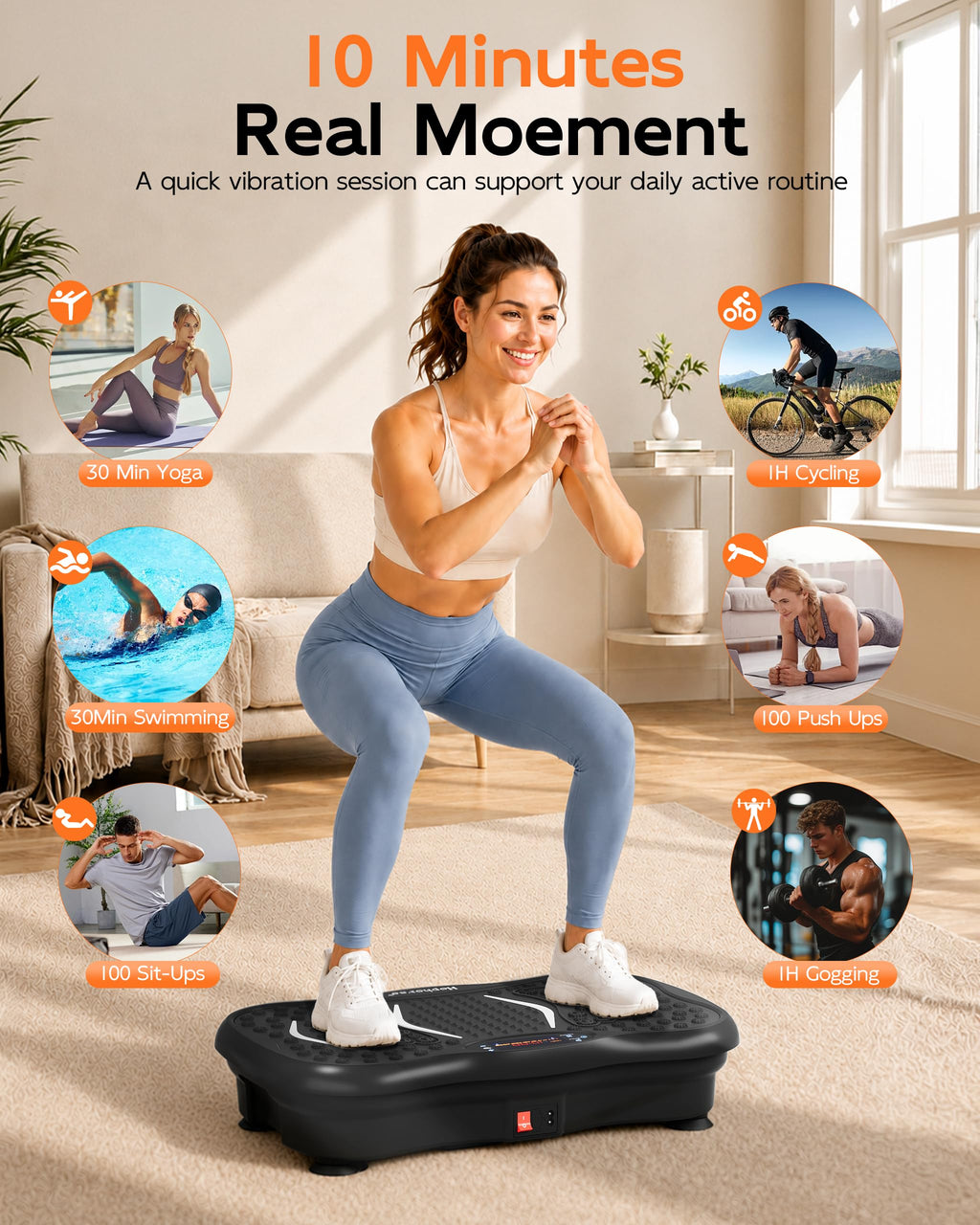 Vibration Plate Exercise Machine Y348