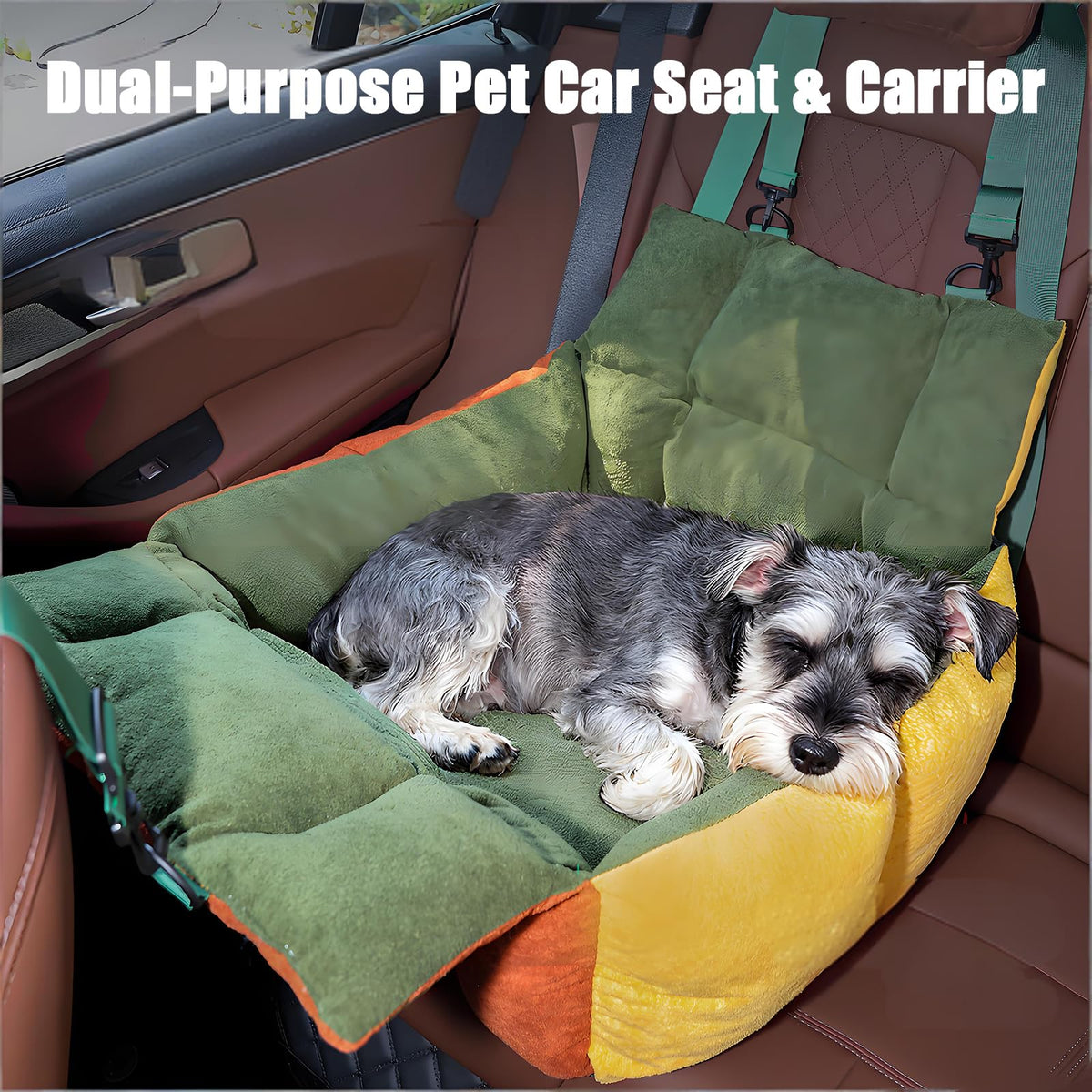 2-in-1 Dog Car Seat D3777
