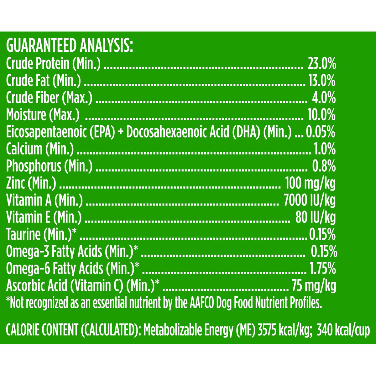 Dry Dog Food, Real Chicken & Veggies, 40 lb. Bag A1442