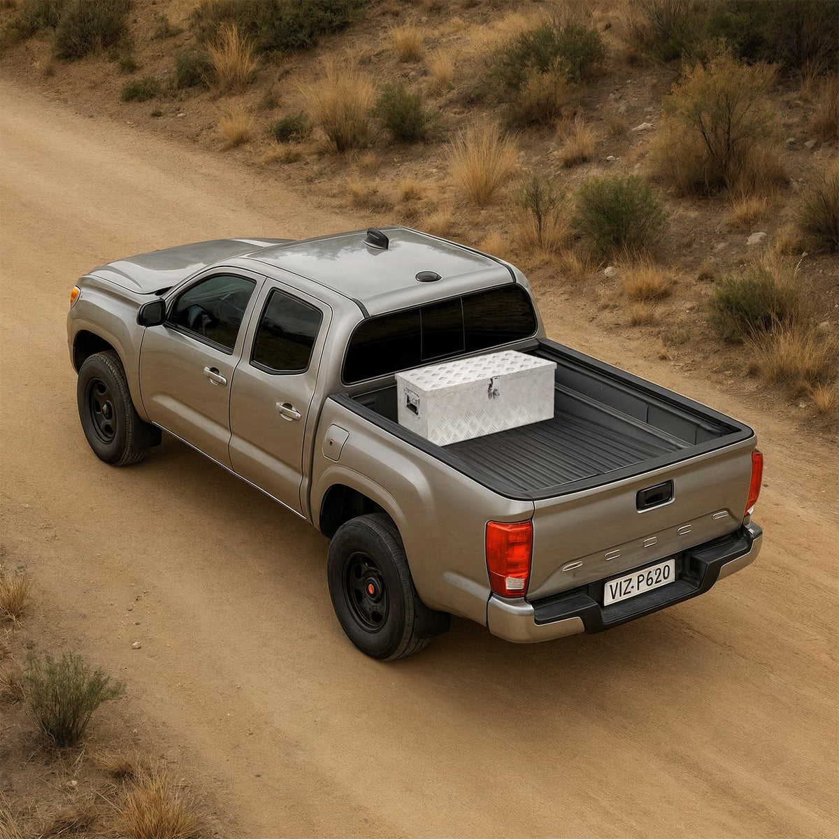30 x 14 x 10 inch Aluminum Truck Tool Box N582546