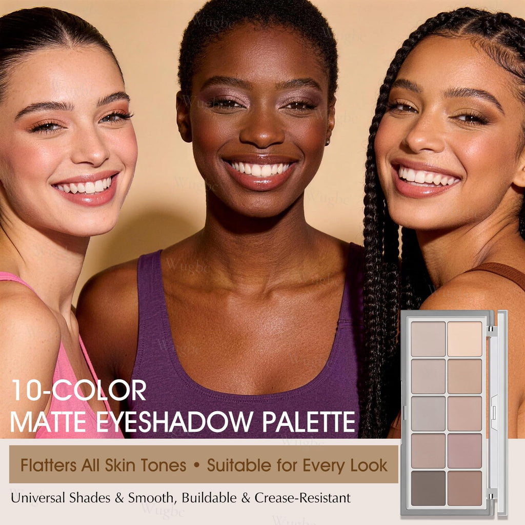 10 Colors Matte Neutral Eyeshadow Palette I6285