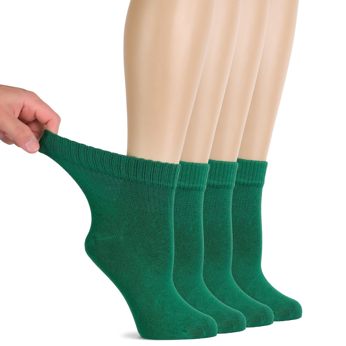 Bamboo Seamless Ankle Socks T2755
