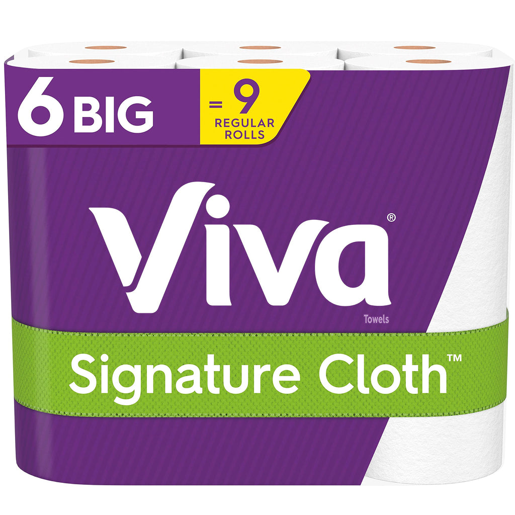 Choose-A-Sheet Paper Towels, 6 Big Rolls P202
