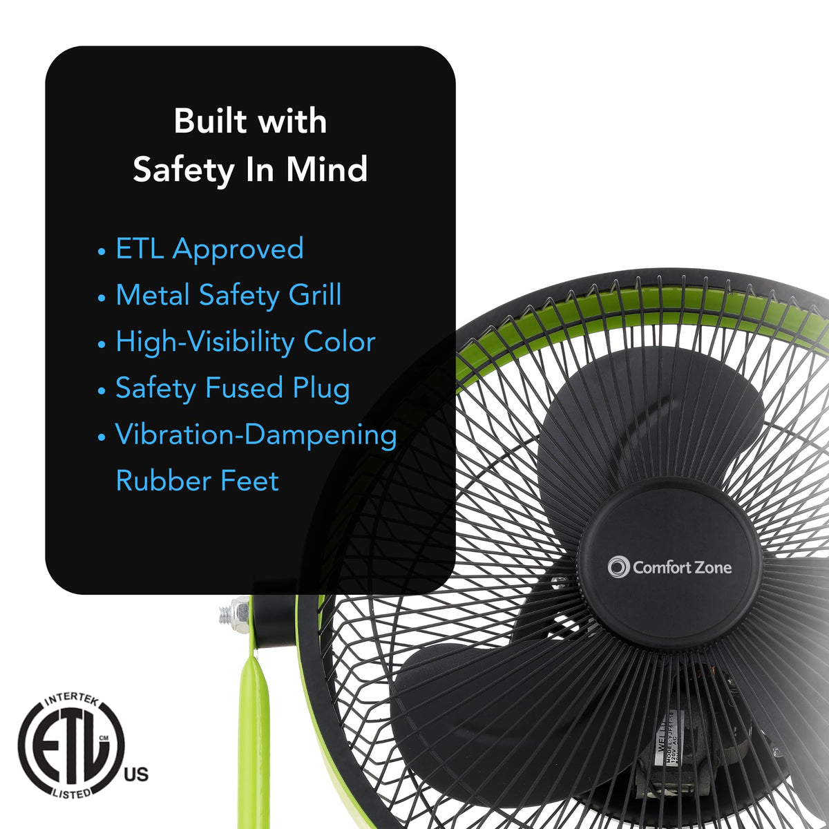 14-Inch High-Velocity Industrial Floor Fan I33051