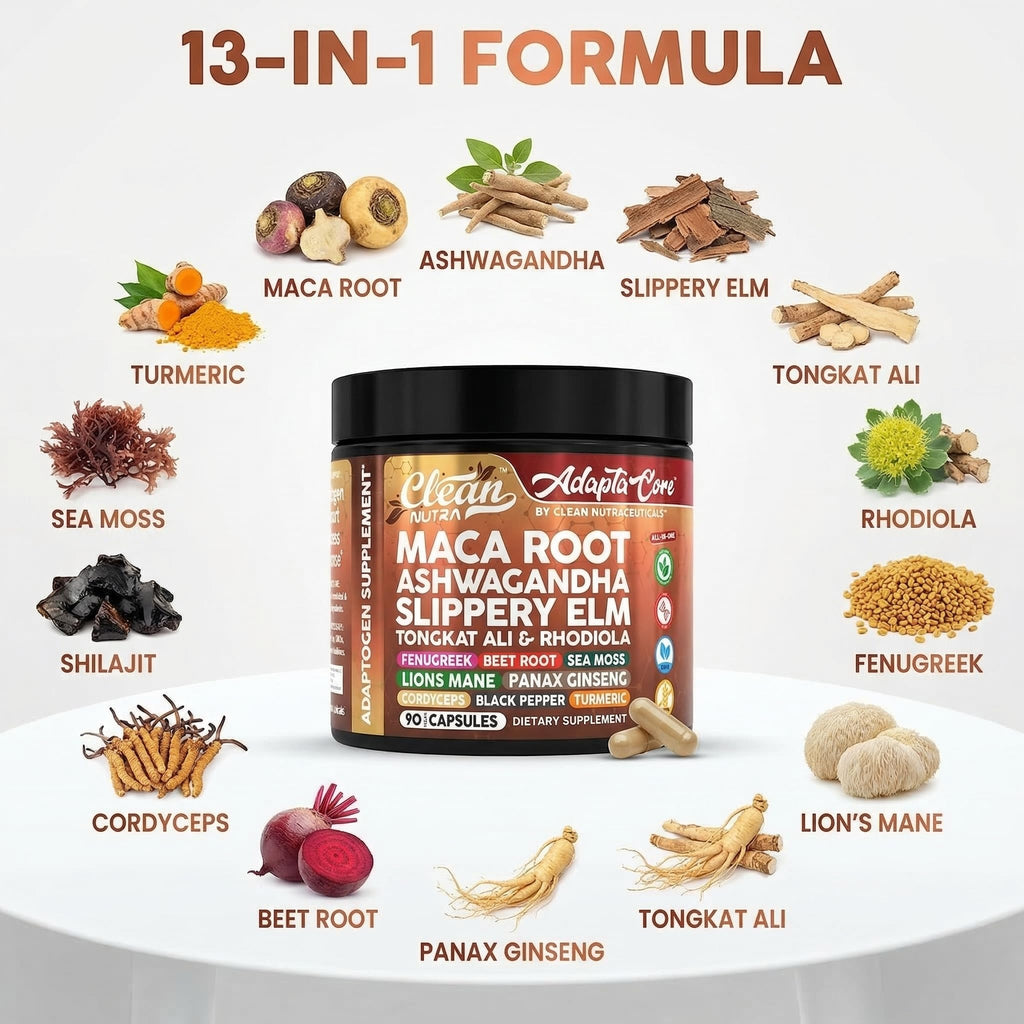 Organic Maca Root Capsules 90 Pills C69543