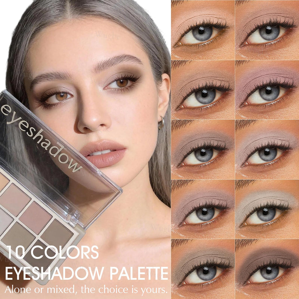 10 Colors Matte Neutral Eyeshadow Palette I6285