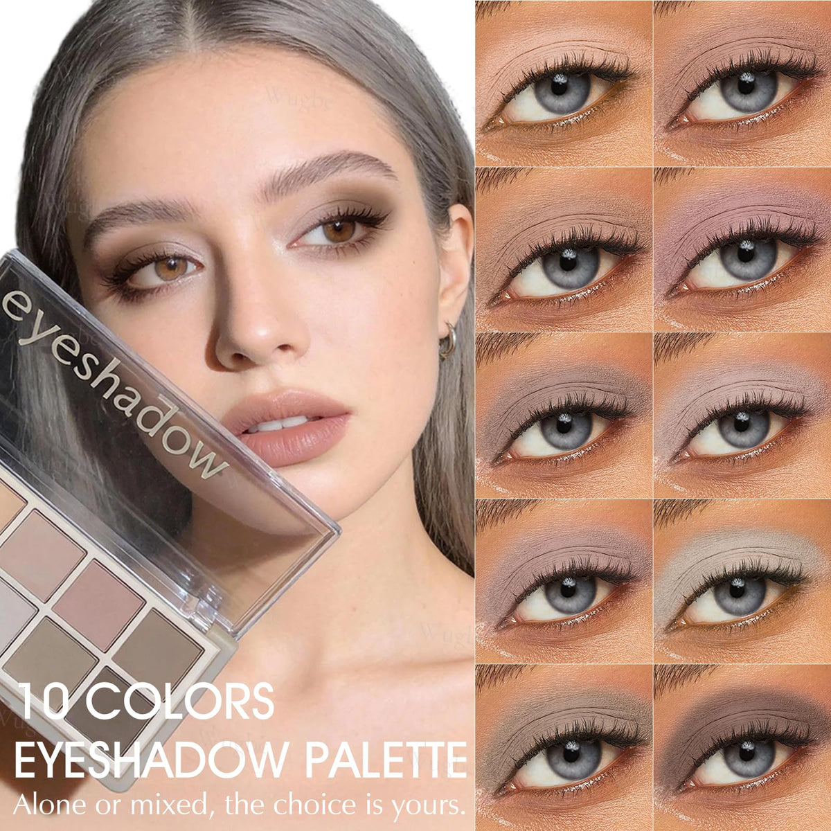 10 Colors Matte Neutral Eyeshadow Palette I6285
